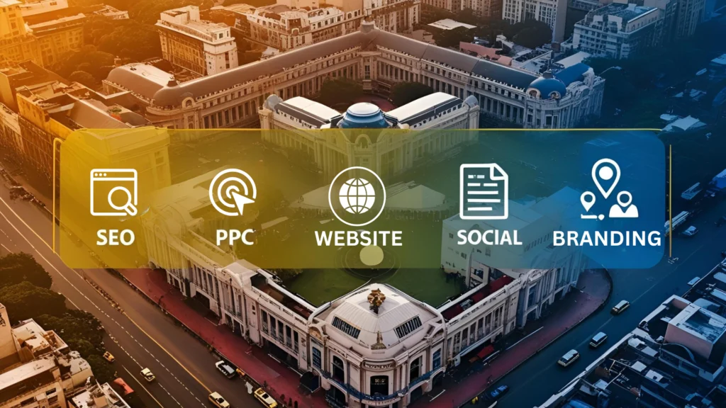 100+ 5-star rated digital marketing agency in Delhi offering SEO, PPC, social media, and website design services