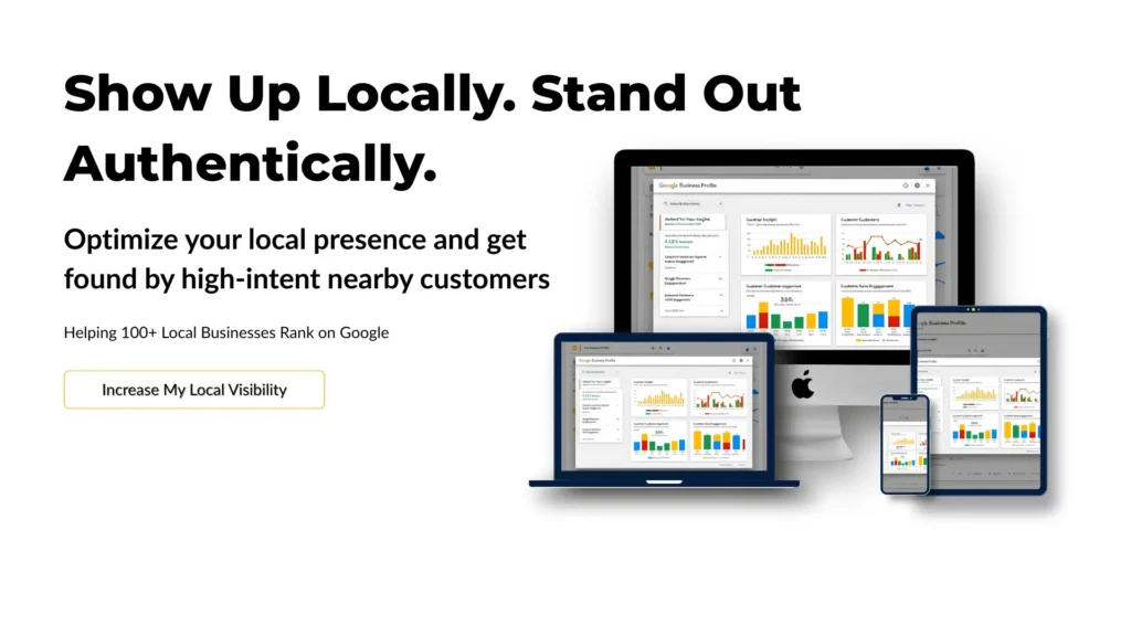 Google Business Profile optimization services by digitalHats for better local visibility
