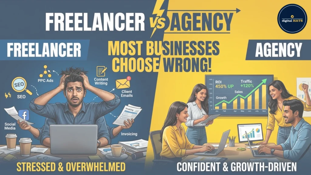 Freelancer vs Digital Marketing Agency in Faridabad What’s Better for Your Business.