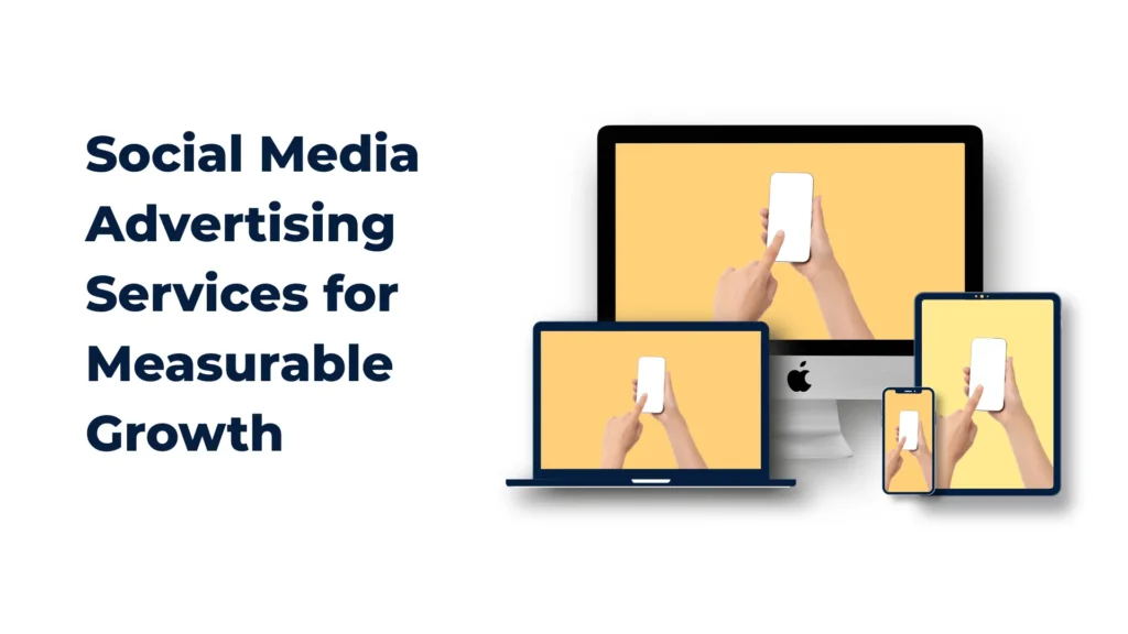 Social media advertising strategy connecting targeted audiences with paid campaigns and conversions